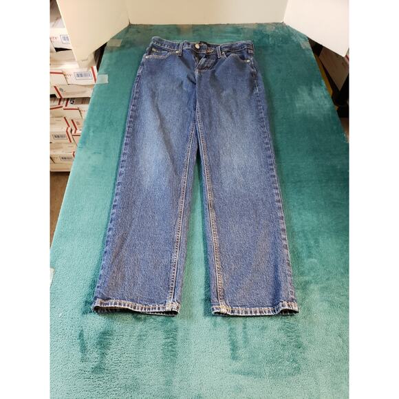 Gap Jeans Size 2 Womens Blue Stretch Denim Pants Mid Rise 90s Loose Straight - Picture 1 of 12